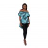 Set of 3 African Print Blouses