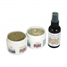 Chebe Hair Kit - Oil Hair Strengthener, Hair Growth Gel, Powder - 3 in a Set