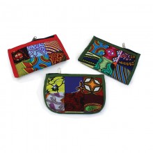 Quilted Kitenge Cloth Coin Purse - Large