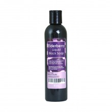 Elderberry Liquid Black Soap – 8 oz - Skin Care