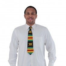 Vibrant Ashanti Necktie: Kente