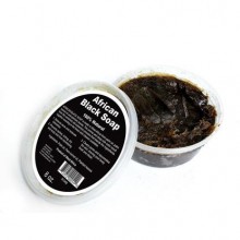 Smooth West African Black Soap Paste: 8 oz